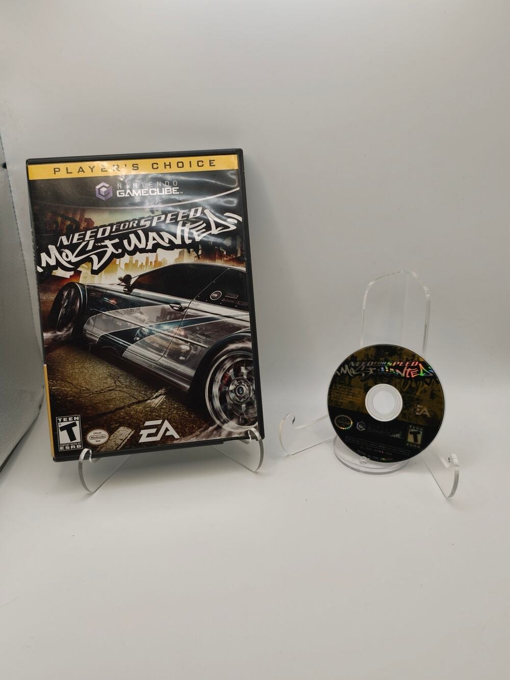 Need for Speed Most Wanted (GameCube) case and disc - Tested